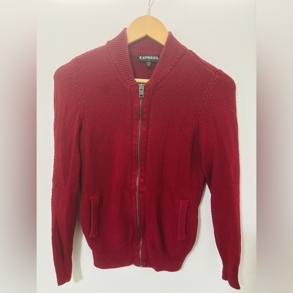 Express Cardigan with Zipper - Picture 1 of 3